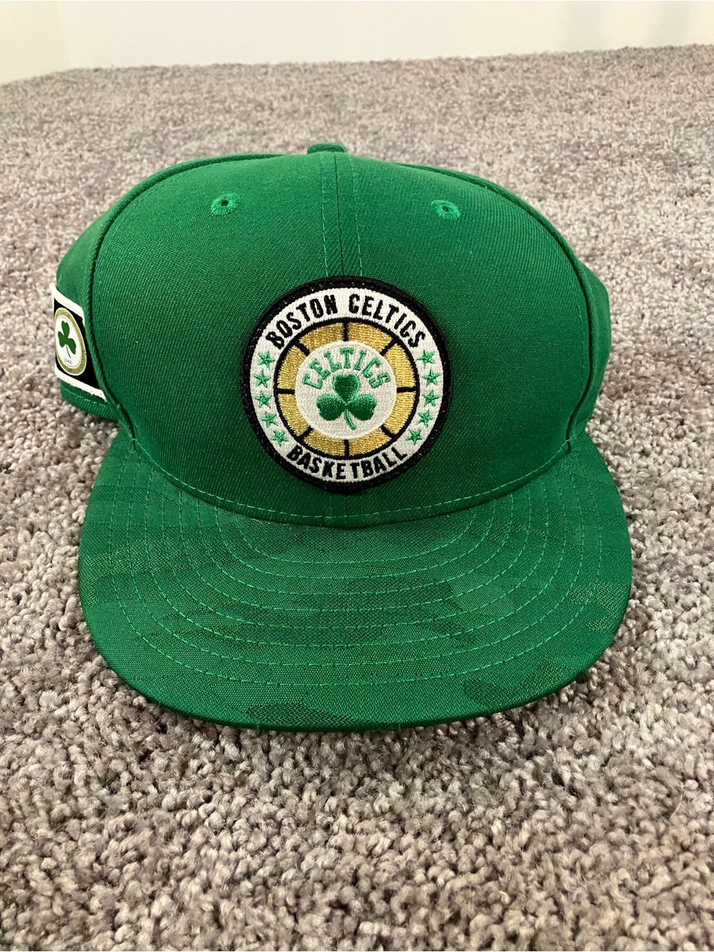 Boston Celtics NBA Hat Cap Snap Back Basketball Green New Era Adjustable
